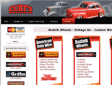 Tablet Screenshot of curtsrodandcustom.com